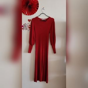 Zara Fall Long Sleeve Dress